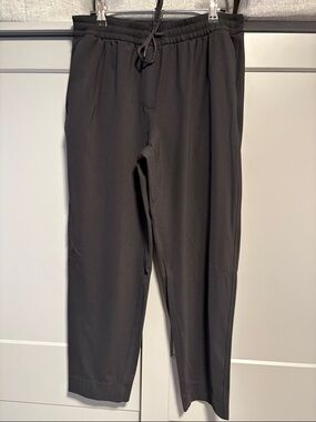 Lululemon Black Elastic-Waist Casual Pants